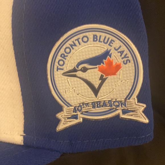 Brand New Toronto Blue Jays 40th Season Fitted Cap🔥 - Picture 2 of 5
